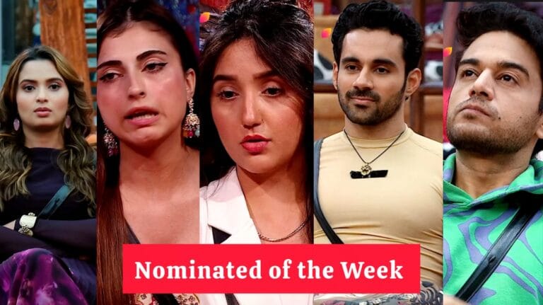 Bigg Boss 19 – NOMINATED CONTESTANTS of This Week, Gaurav, Farhana, Abhishek, Ashnoor aur Neelam’ in the confession room.