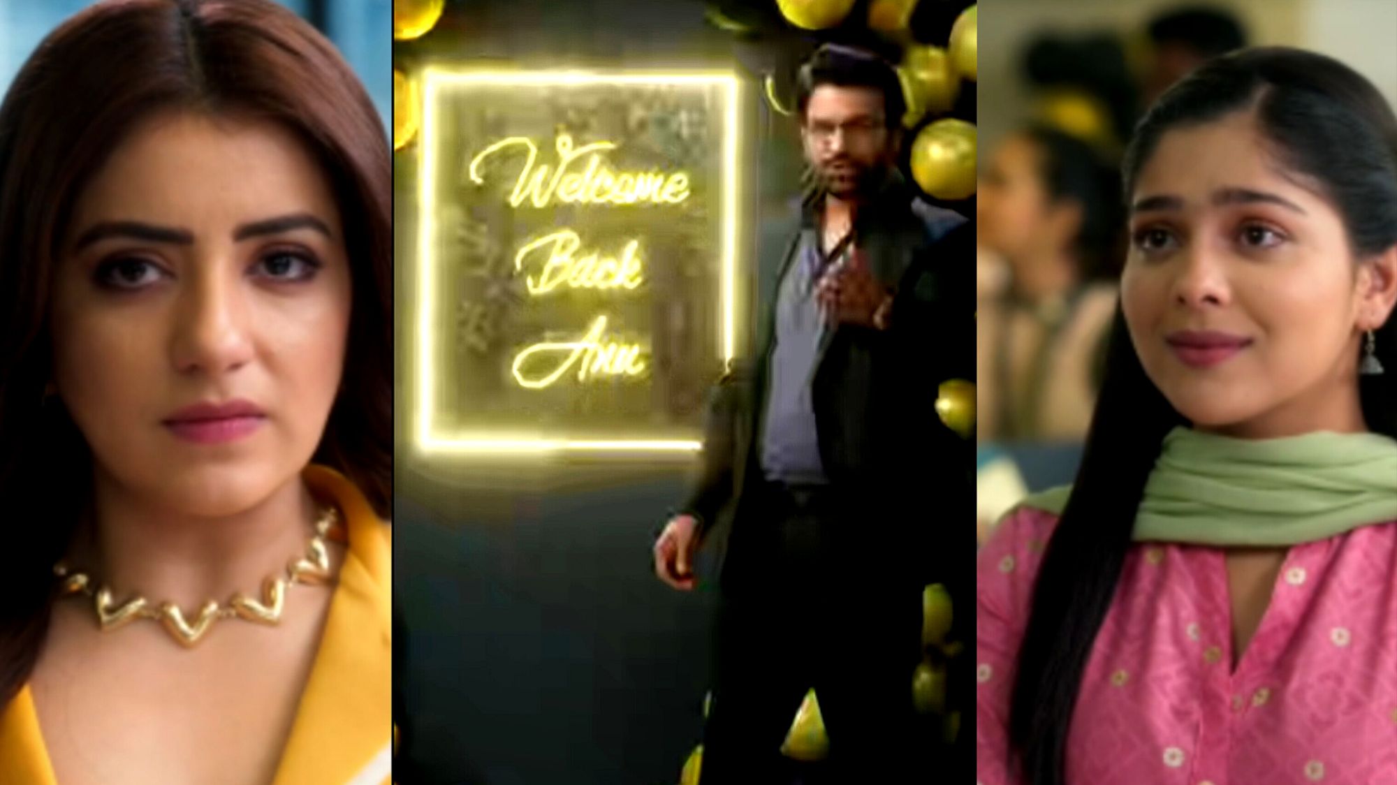 Tum Se Tum Tak: 27 November 2025 – AryaVardhan gave Anu a grand welcome at the office through a party, seeing this Meera was completely shocked.