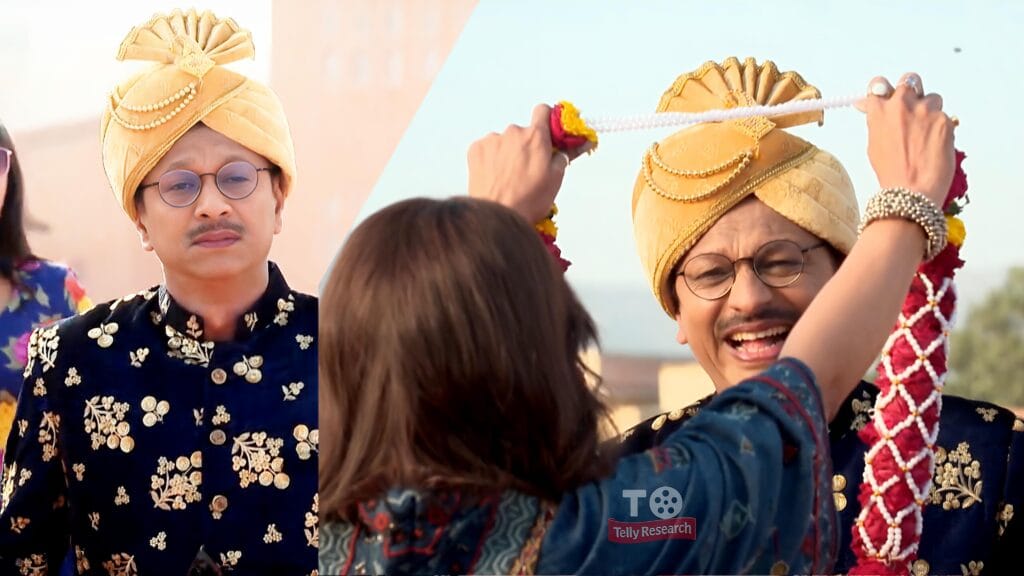 Popatlal ko joh Bubbly ji Warmala pehna rahi thi woh Sapna hi tha.