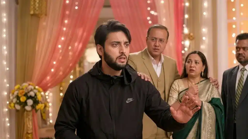 Zee Entertainment League ke promo mein  dikhaya gaya ki Ved in trapped.